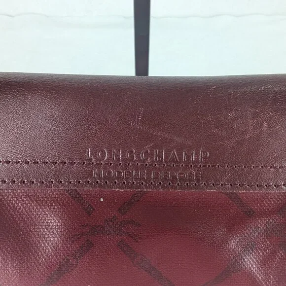 Authentic Longchamp Le Pliage Model Deposit Special Edition Red Jockey Pattern - Picture 8 of 16